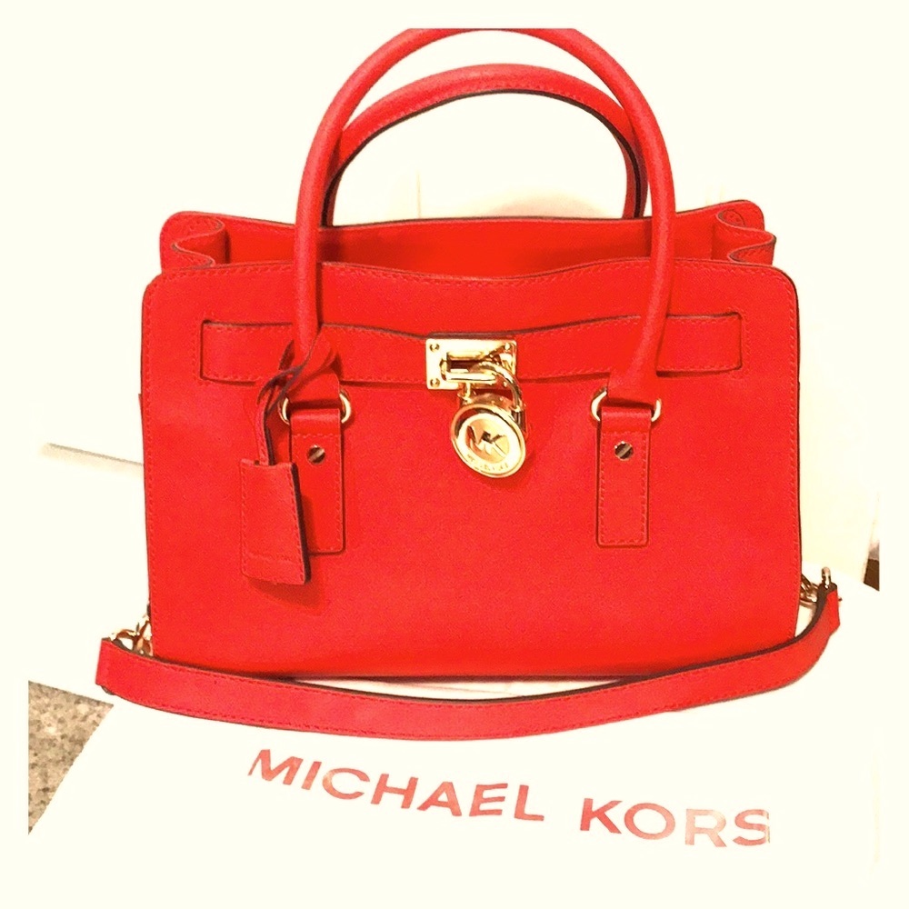 Burnt Orange Michael Kors Purse